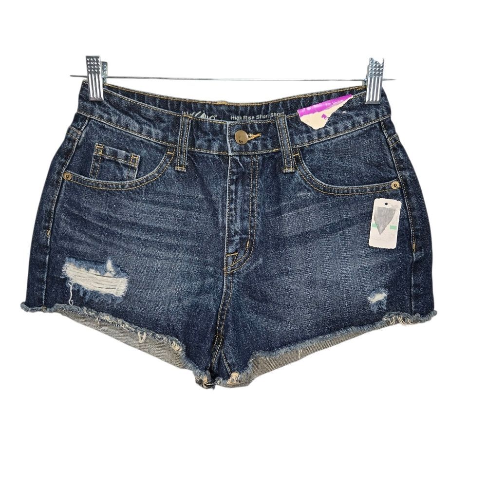 Mossimo High Rise Short Denim Shorts Size 4/27